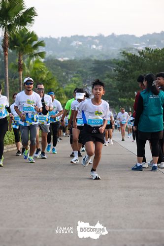 Race photo from Taman Budaya x BOGORUN 2025