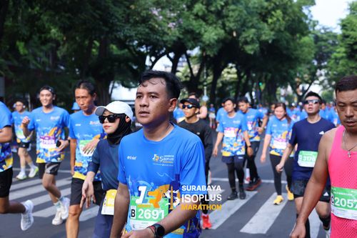 Race photo from SURABAYA ISOPLUS MARATHON 2025