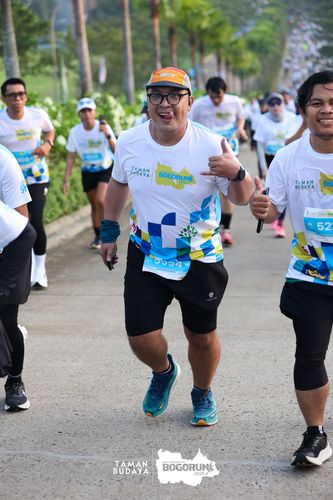 Race photo from Taman Budaya x BOGORUN 2025