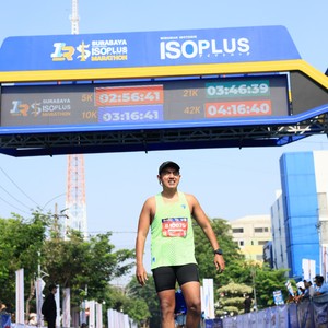 Race photo from SURABAYA ISOPLUS MARATHON 2026