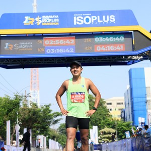 Race photo from SURABAYA ISOPLUS MARATHON 2026