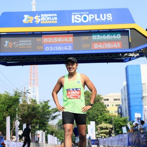 Race photo from SURABAYA ISOPLUS MARATHON 2026