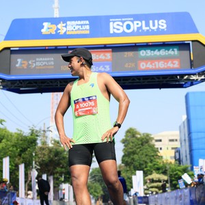 Race photo from SURABAYA ISOPLUS MARATHON 2026
