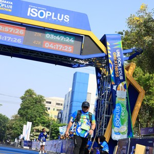 Race photo from SURABAYA ISOPLUS MARATHON 2026