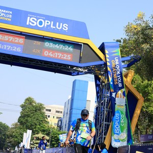 Race photo from SURABAYA ISOPLUS MARATHON 2026