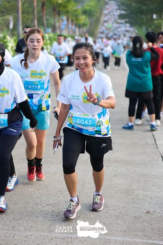 Race photo from Taman Budaya x BOGORUN 2025