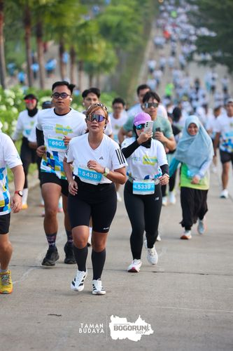 Race photo from Taman Budaya x BOGORUN 2025