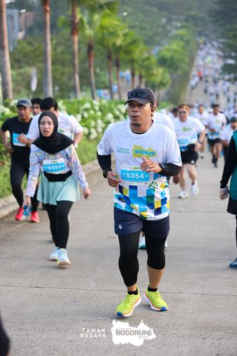 Race photo from Taman Budaya x BOGORUN 2025