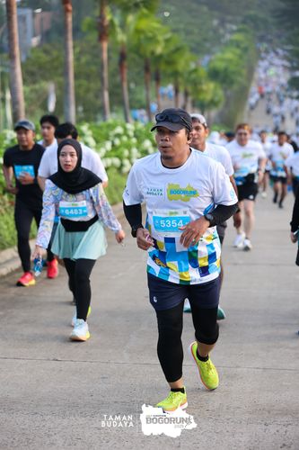 Race photo from Taman Budaya x BOGORUN 2025