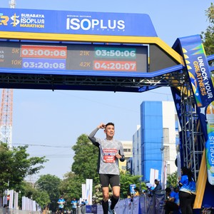 Race photo from SURABAYA ISOPLUS MARATHON 2026