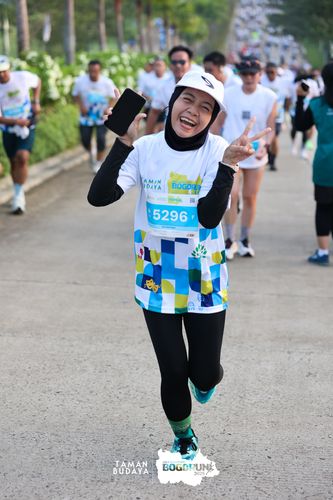Race photo from Taman Budaya x BOGORUN 2025