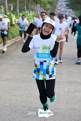 Race photo from Taman Budaya x BOGORUN 2025