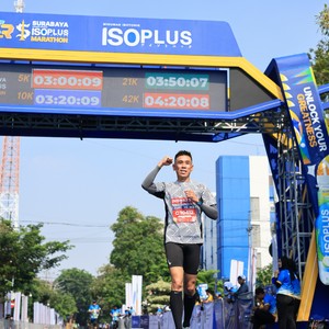 Race photo from SURABAYA ISOPLUS MARATHON 2026
