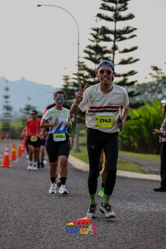 Race photo from CISANGKAN KBP CITY RUN 2025