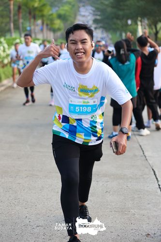 Race photo from Taman Budaya x BOGORUN 2025