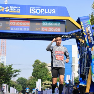 Race photo from SURABAYA ISOPLUS MARATHON 2026