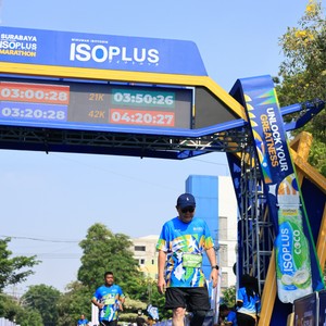 Race photo from SURABAYA ISOPLUS MARATHON 2026