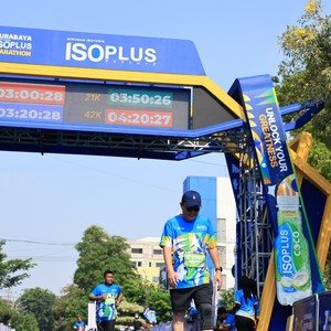 Race photo from SURABAYA ISOPLUS MARATHON 2026