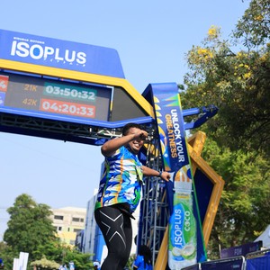 Race photo from SURABAYA ISOPLUS MARATHON 2026