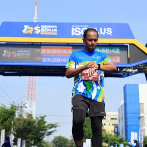 Race photo from SURABAYA ISOPLUS MARATHON 2026