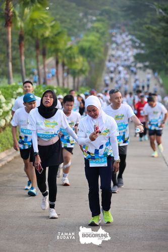Race photo from Taman Budaya x BOGORUN 2025