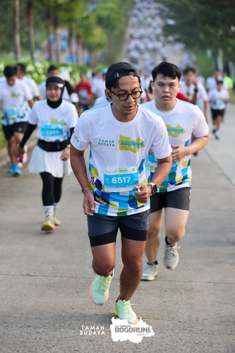Race photo from Taman Budaya x BOGORUN 2025