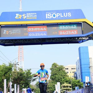 Race photo from SURABAYA ISOPLUS MARATHON 2026