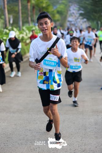 Race photo from Taman Budaya x BOGORUN 2025