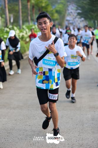 Race photo from Taman Budaya x BOGORUN 2025
