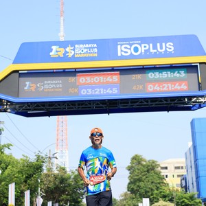 Race photo from SURABAYA ISOPLUS MARATHON 2026