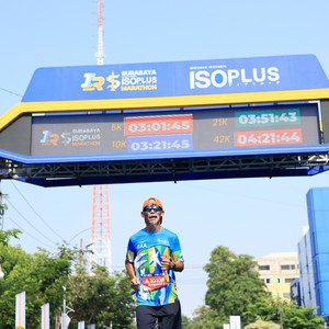 Race photo from SURABAYA ISOPLUS MARATHON 2026