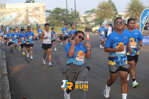 Race photo from ISOPLUS RUN 2025 - JAKARTA