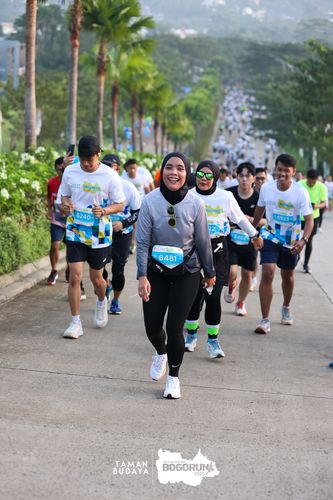 Race photo from Taman Budaya x BOGORUN 2025