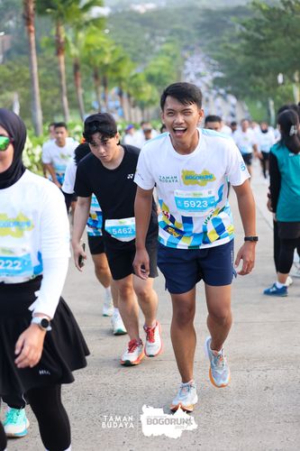 Race photo from Taman Budaya x BOGORUN 2025