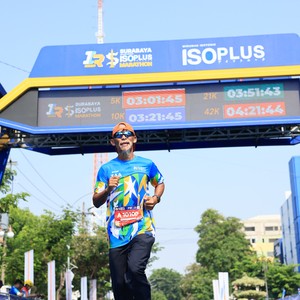 Race photo from SURABAYA ISOPLUS MARATHON 2026