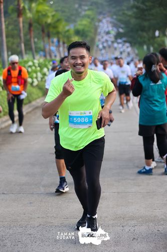 Race photo from Taman Budaya x BOGORUN 2025