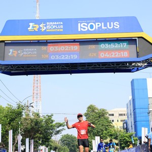 Race photo from SURABAYA ISOPLUS MARATHON 2026