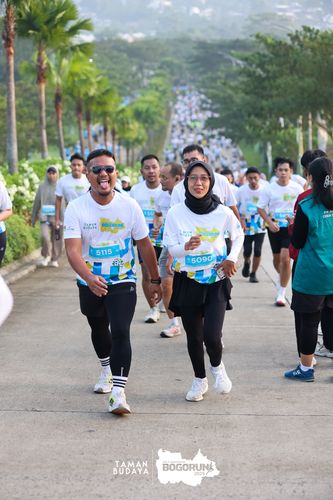 Race photo from Taman Budaya x BOGORUN 2025