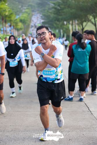 Race photo from Taman Budaya x BOGORUN 2025