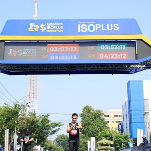 Race photo from SURABAYA ISOPLUS MARATHON 2026