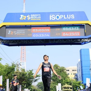 Race photo from SURABAYA ISOPLUS MARATHON 2026