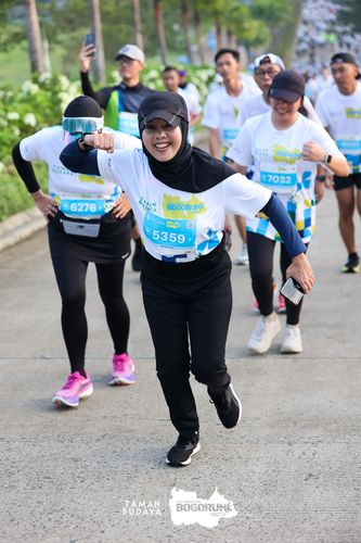 Race photo from Taman Budaya x BOGORUN 2025