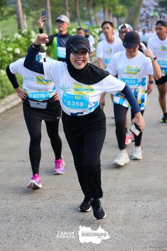 Race photo from Taman Budaya x BOGORUN 2025