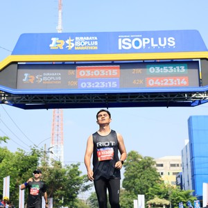 Race photo from SURABAYA ISOPLUS MARATHON 2026