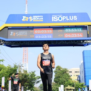Race photo from SURABAYA ISOPLUS MARATHON 2026