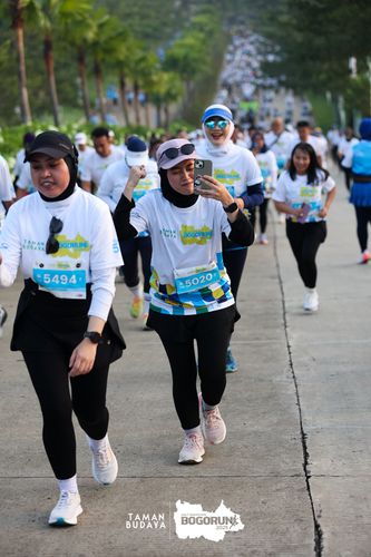 Race photo from Taman Budaya x BOGORUN 2025