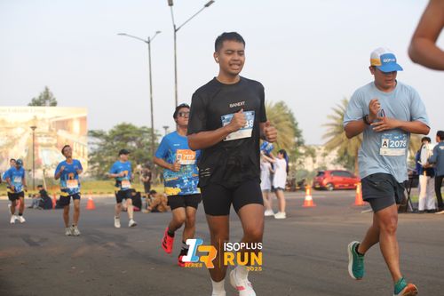 Race photo from ISOPLUS RUN 2025 - JAKARTA