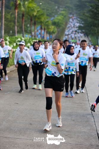 Race photo from Taman Budaya x BOGORUN 2025