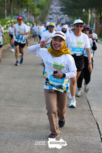 Race photo from Taman Budaya x BOGORUN 2025
