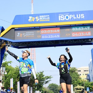 Race photo from SURABAYA ISOPLUS MARATHON 2026